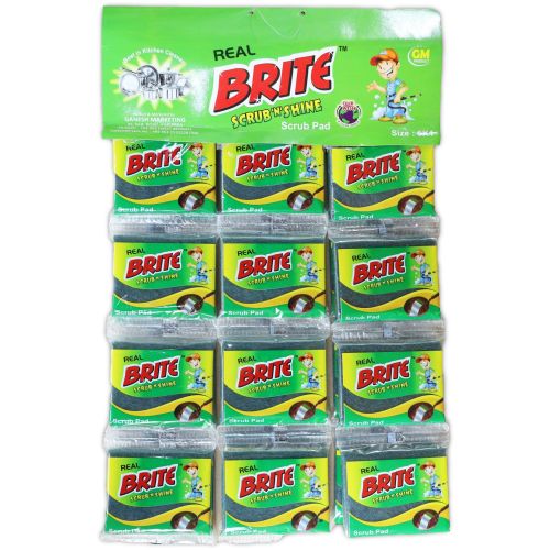 Real Brite Green Scrub Pad
