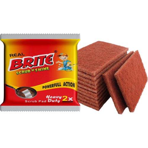 Real Brite Red Scrubbing Pad