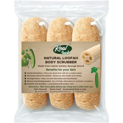 Real Fresh Organic Shower Care Loofah