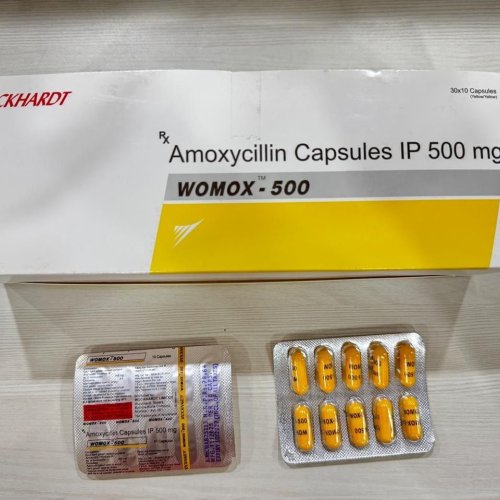 Amoxycillin Trihydrate Capsule IP 500 Mg