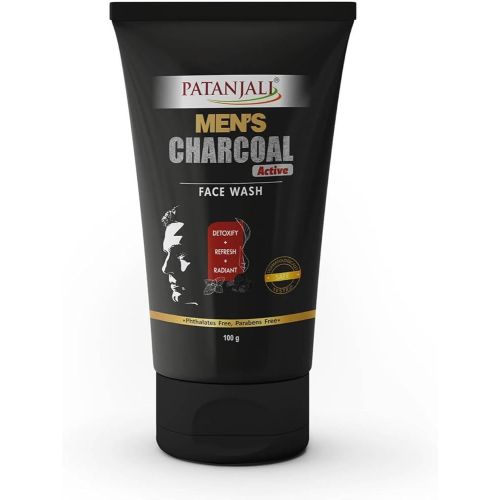 Patanjali Mens Charcoal Active Face Wash