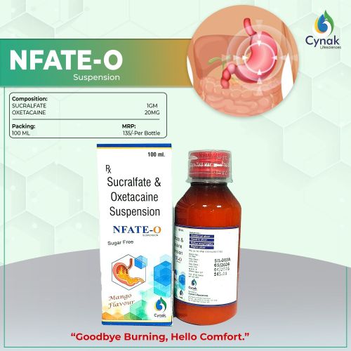 Nfate O Sucralfate Oxetacaine Oral Syrup
