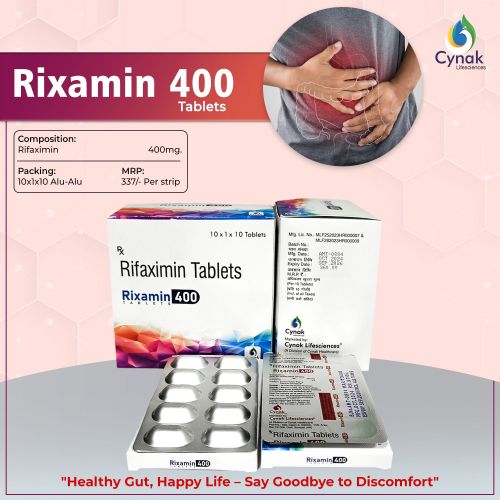 Rixamin 400mg Rifaximin Tablets