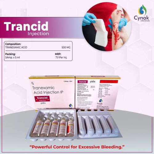 Trancid Tranexamic Acid Injections