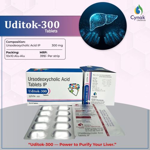 Uditok 300mg Ursodeoxycholic Acid Tablets