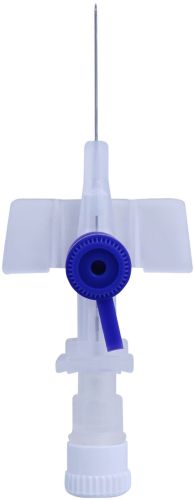 22G IV Cannula with Wings and Injection Port