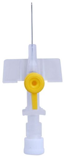 24G IV Cannula with Wings and Injection Port
