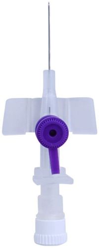 26G IV Cannula with Wings and Injection Port