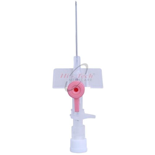 20G IV Cannula with Wings and Injection Port