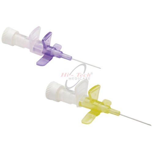 24G IV Cannula with Small Wings and Without Port