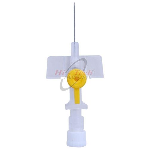 24G IV Cannula with Wings and Injection Port