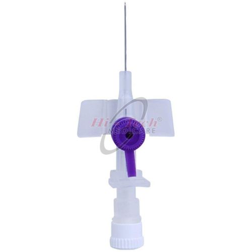 26G IV Cannula with Wings and Injection Port