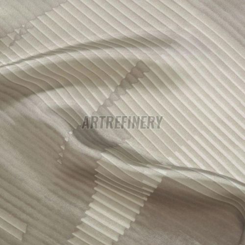Futuristic Bands Printed Fabric