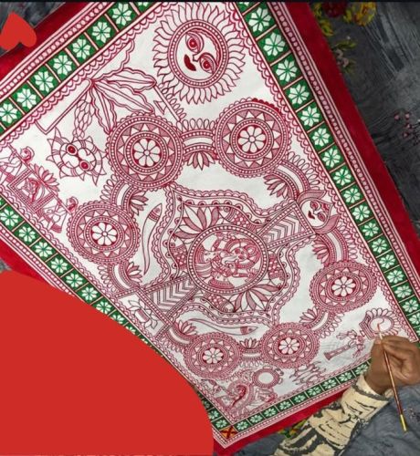 Ganesha Mangalam Madhubani Mithila Painting