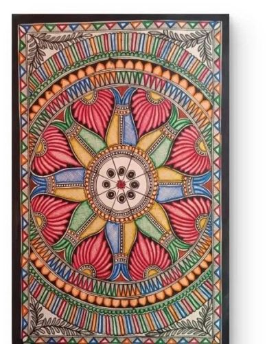 Mithila Folk Art Painting