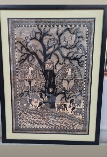 Tree of Life Traditional Mithila Painting