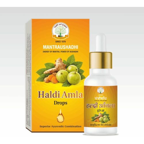 15 Ml Mantraushadhi Haldi Amla Immunity & Antioxidant Drops