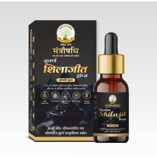 15 Ml Mantraushadhi Suvarna Shilajit Drops