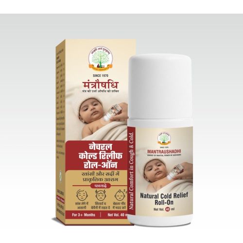 40 Ml Mantraushadhi Balraksha Cold Relief Roll On