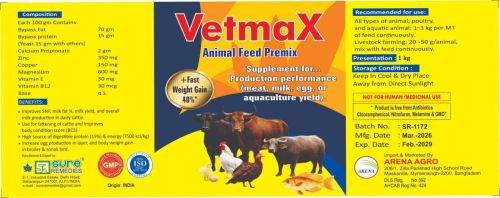 Vetmex Animal Feed Premix Supplement