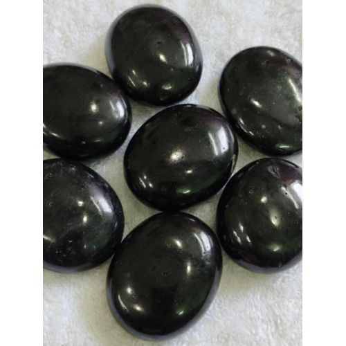 Black Tourmaline Palm Stone