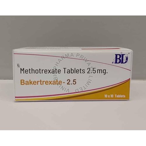 Bakertrexate 2.5mg Methotrexate Tablet