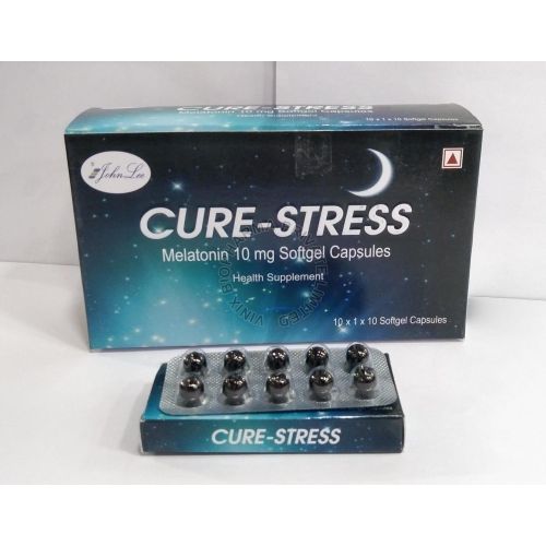 Cure Stress Melatonin 10mg Capsule