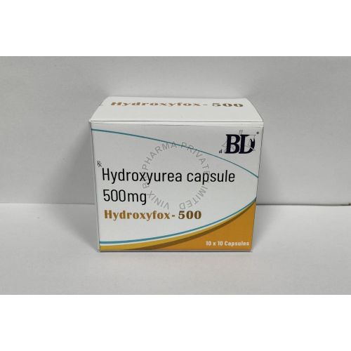Hydroxyfox 500mg Hydroxyurea Capsule