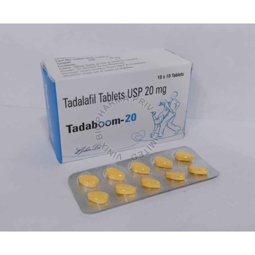 Tadaboom 20mg Tadalafil Tablet