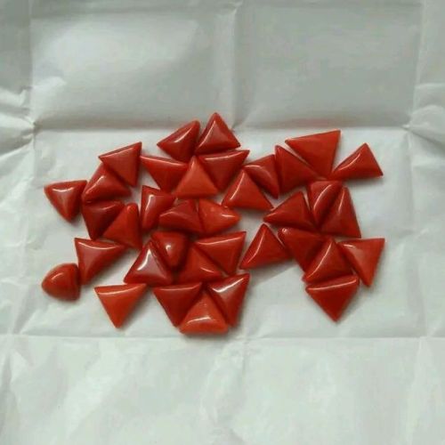 Italian Triangle Coral Gemstone