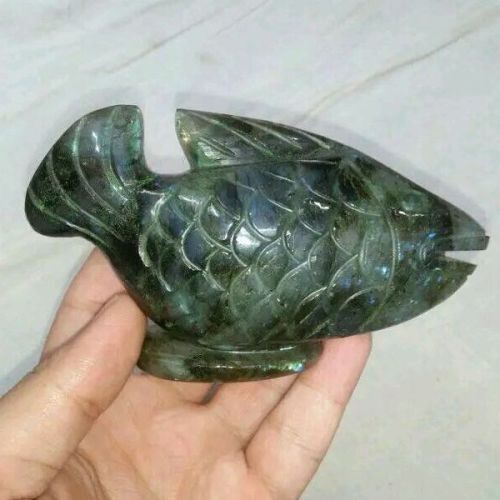 Labradorite Stone Fish
