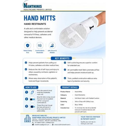 Hand Mitts with Inspection Flap