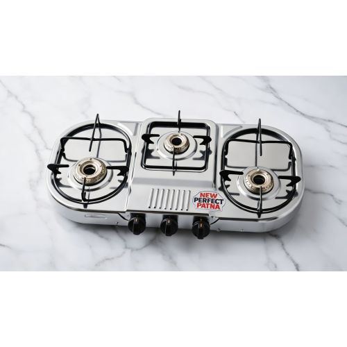 Three Burner Gas Stove Double Decker