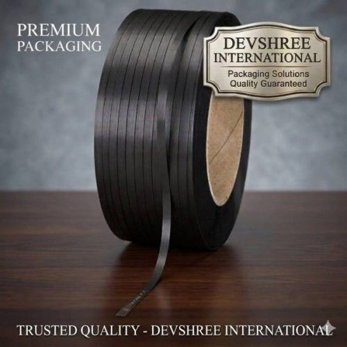 Premium Black Polypropylene Strapping Roll