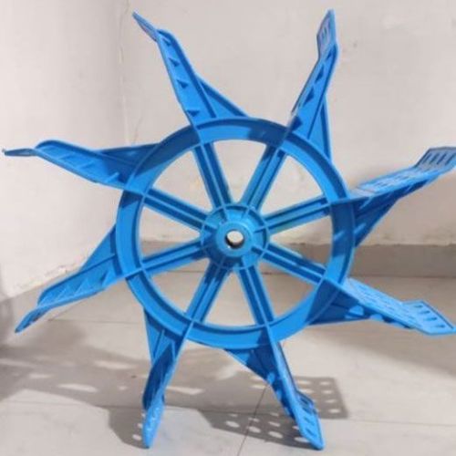 Blue Single Mould Impeller Paddle Wheel Aerator