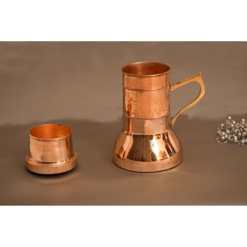 Copper Lily Jug