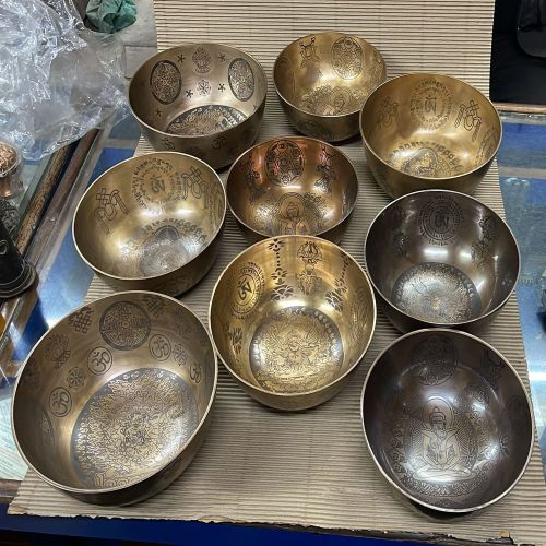 Brass Tibetan Singing Bowl