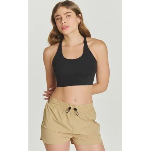Poly Spandex Sports Bra with Shorts