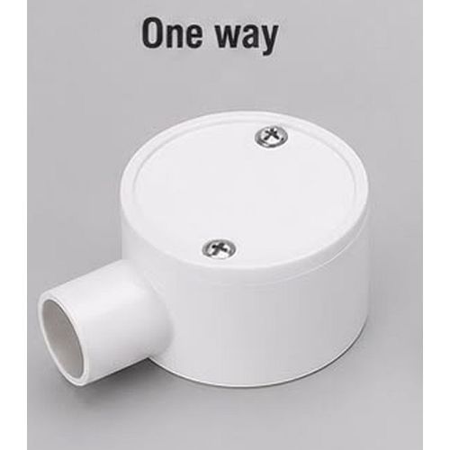 1 Way PVC Short Junction Box