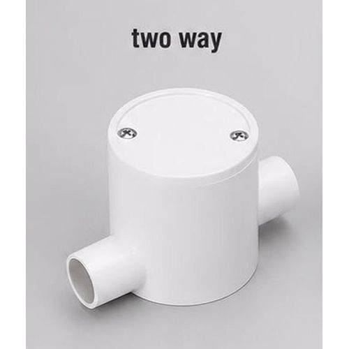 2 Way PVC Deep Junction Box