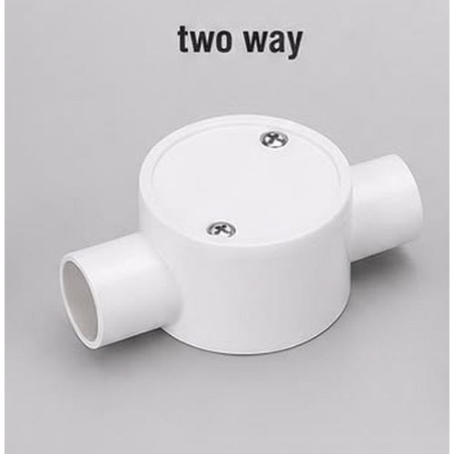 2 Way PVC Short Junction Box