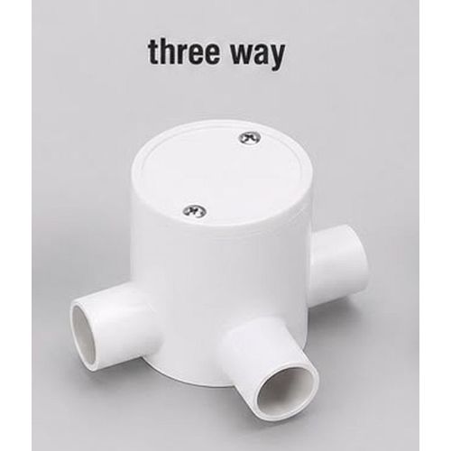 3 Way PVC Deep Junction Box