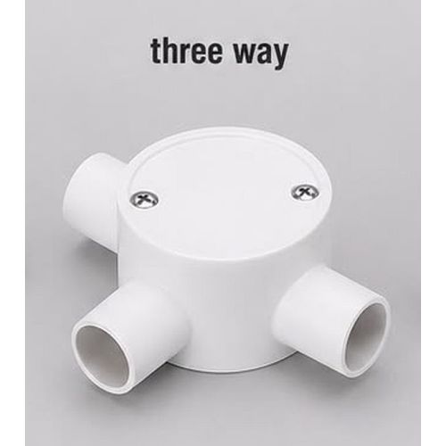 3 Way PVC Short Junction Box