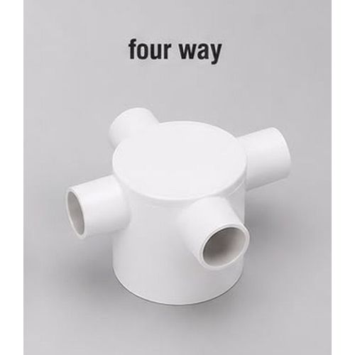 4 Way PVC Deep Junction Box