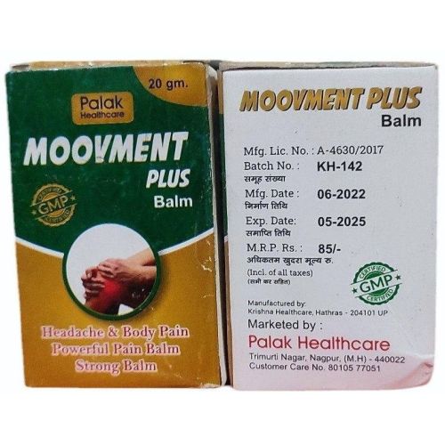Moovment Plus Pain Balm