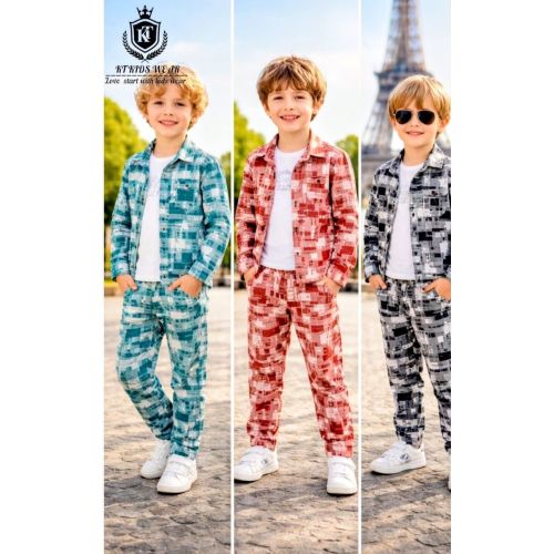 Boys Shirt Pant Set