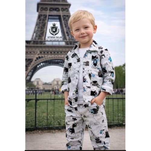 Boys Shirt Pant with Tshirt