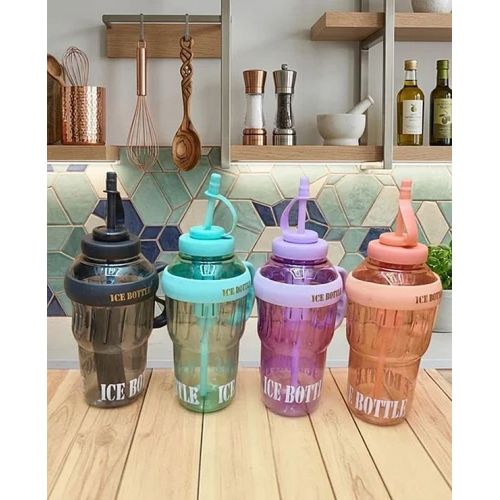 Fruit Infuser Detox Ice Cream Theme Sipper Bottle