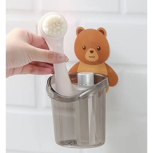Teddy Bear Toothbrush Holder Set