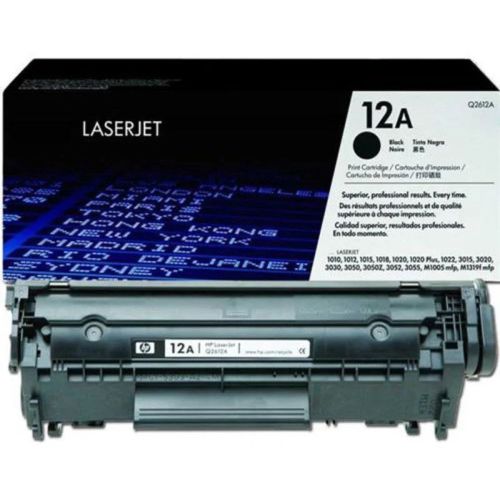 HP 12a Black Laserjet Toner Cartridge